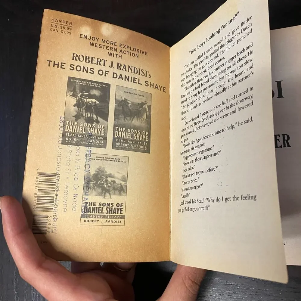 Butler's Wager : The Gamblers by Robert J. Randisi (2007, Mass Market)
